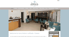 Desktop Screenshot of ionis-hotel.gr